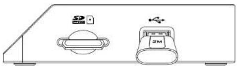 SANGEAN MMC-96I - Einlegen/Entfernen von Speichermedien - 1
