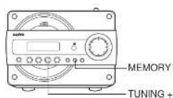 SANYO AWM-660 - Recording from the tuner - 1