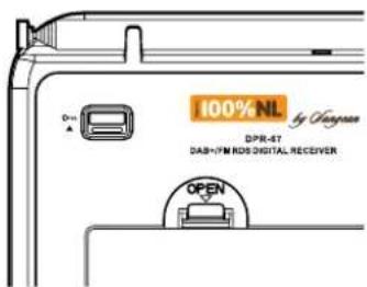 100% NL DPR-67 DAB+FM/ROS DIGITAL RECEIVER OPEN