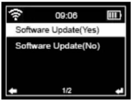 Soundmaster IR4000WE - Software-Update - 1