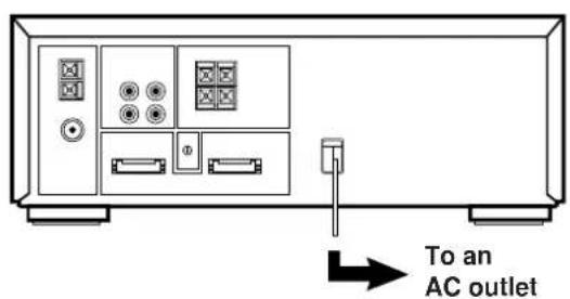 To an AC outlet