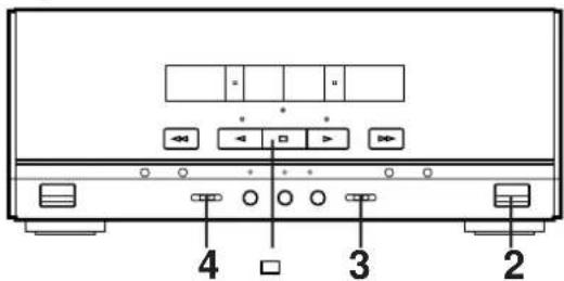 Diagram of a computer monitor rear panel with labeled buttons and ports