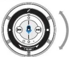 COBRA Airwave 360 CWA BT320 - ADJUSTING VOLUME - 1