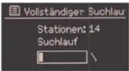 DUAL Radio Station IR 3A - Gerät im DAB-Modus bedienen Wie Sie einen Suchlauf bei DAB durchführen - 1