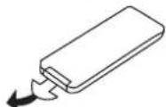 DUAL NR 3 - Wie Sie die Fernbedienungsbatterien einlegen - 1