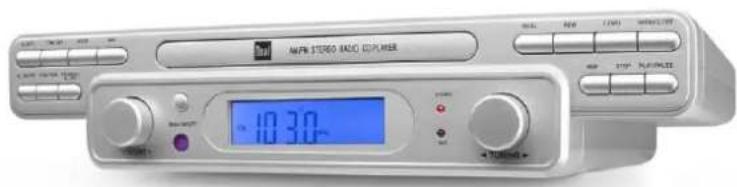 DUAL KR 104 - Unterbau-Küchenradio mit CD-Spieler - 1