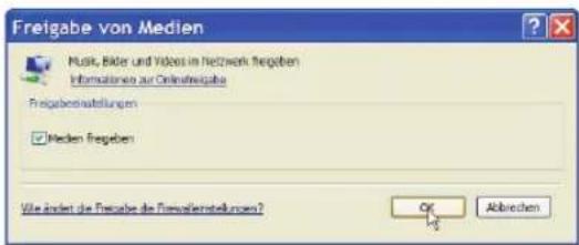 Freigabe von Medien Music, Bilder und Videos im Network freegeben Informations zur OnlineNewsgabe Freigabenstellungen ✓ Medien Regeben Wise anders die Freigabe die Frenstellenstellungen? OK Abbrechen