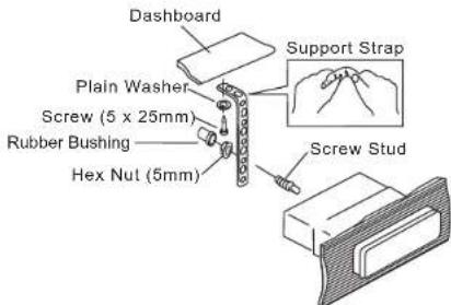 JENSEN JHD1630 - DIN Front Mount - 2