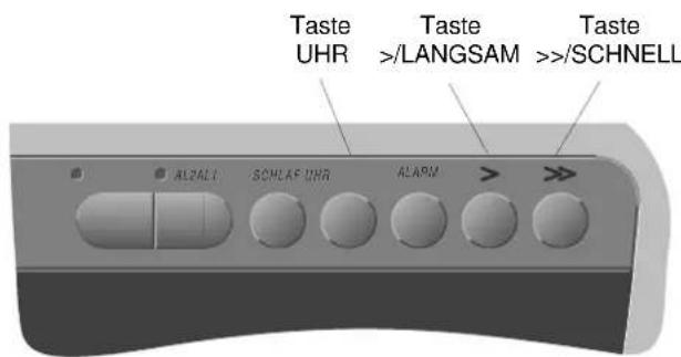 AUDIOLINE CRT 4G - Uhr einstellen - 1