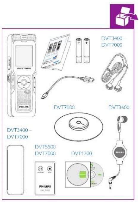 PHILIPS Voice Tracer DVT3600 - 1