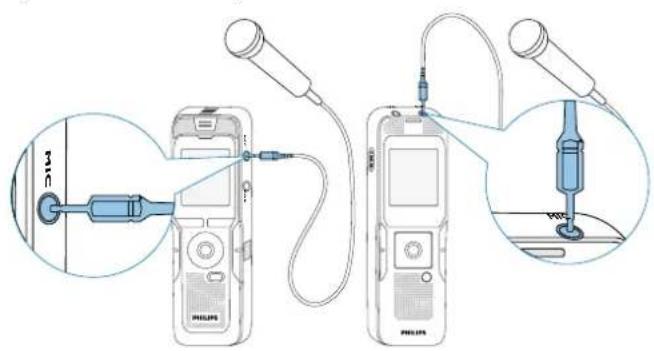 PHILIPS Voice Tracer DVT3100 - Hinweis - 1