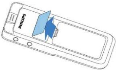 PHILIPS Voice Tracer DVT3100 - Standfuß herausklappen (DVT3000 - DVT7000) - 1