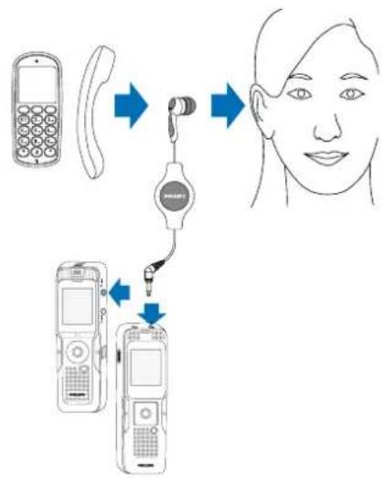 PHILIPS Voice Tracer DVT3100 - Achtung - 1