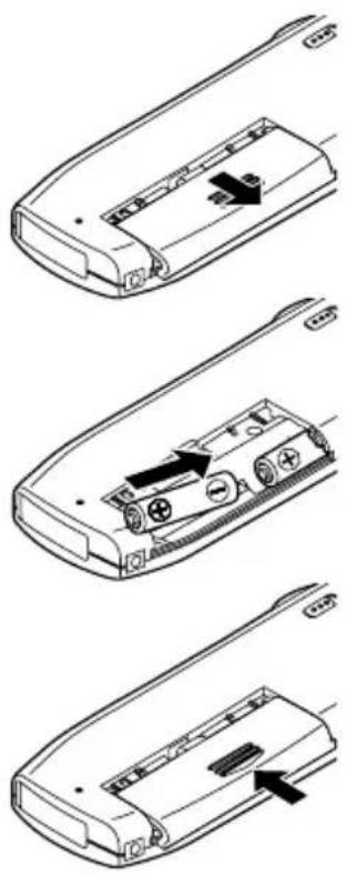 OLYMPUS DS-320 - Inserting Batteries - 1