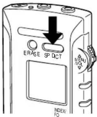 ERASE SP DICT MENU VOL INDEX: FO