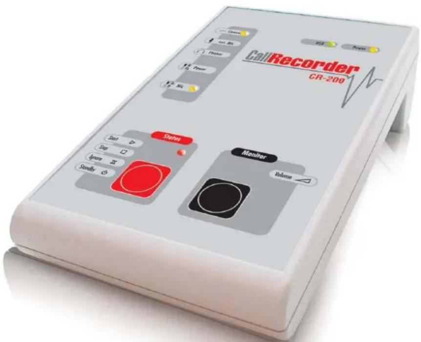 CellRecorder CR-200 Signal Size Ignor Sensitivity Monitor Volume