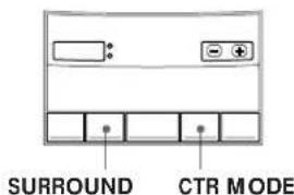 SURROUND CTR MODE