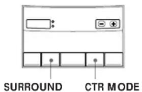 SURROUND CTR MODE