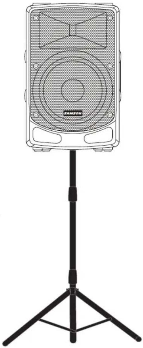 SAMSON Expedition XP115A - Speaker Placement - 1