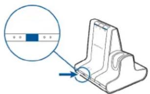 PLANTRONICS Savi W720A - Anmeldetaste an der Basisstation - 1