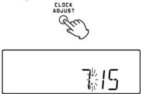 CLOCK ADJUST 7:15