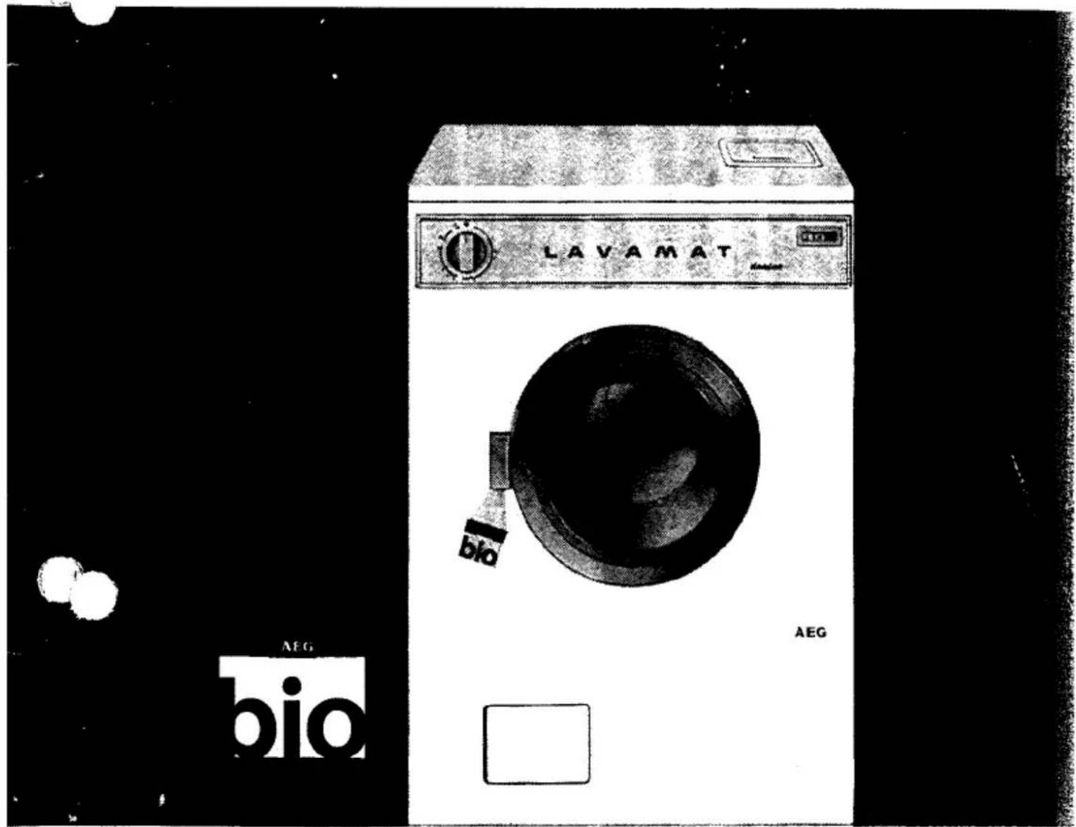 LAVAMAT AEG bio bio AEG