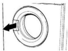 AEG Lavamat Diamant E - Einfülltür öffnen und schließen - 3