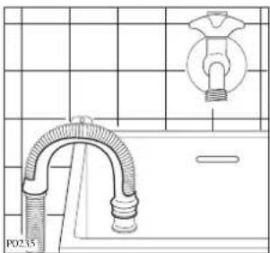 AEG Lavamat Clara 845 - Anschluß Wasserzulauf - 3