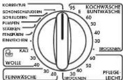 AEG Lavamat 1271 T - Programmwähler - 1