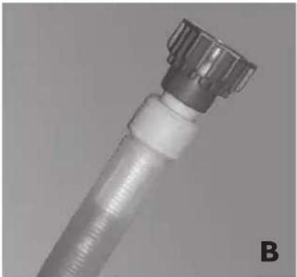 BAUKNECHT WAT Plus 510 DI - Wasserzulaufschlauch(-schläuche) (Abbildung A, B oder C - je nach Modell) - 1