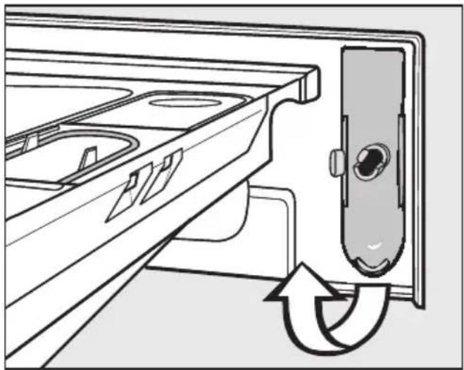 MIELE W 3244 WPS - Fülltür öffnen bei verstopftem Ablauf und/oder Stromausfall - 1