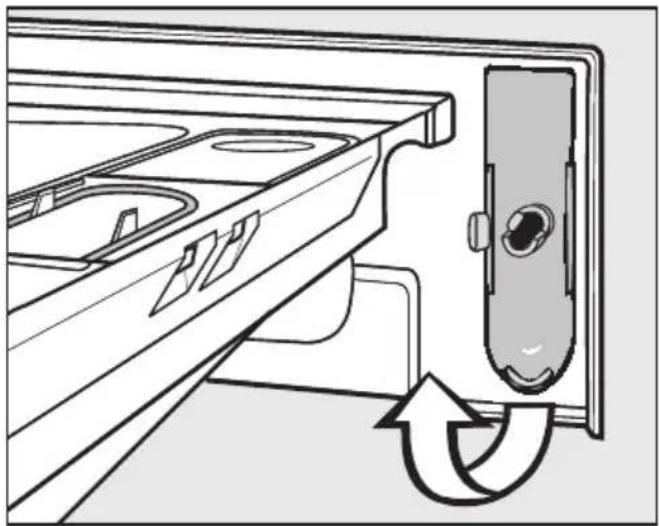 MIELE W 3241 - Fülltür öffnen bei verstopftem Ablauf und/oder Stromausfall - 1