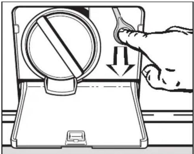 MIELE W 3239 - Fülltür öffnen - 1