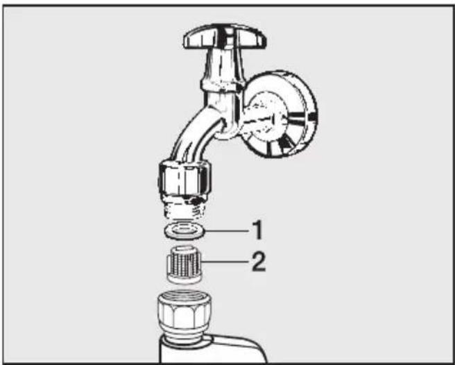 MIELE W 3133 WPS - Wassereinlaufsieb reinigen - 1