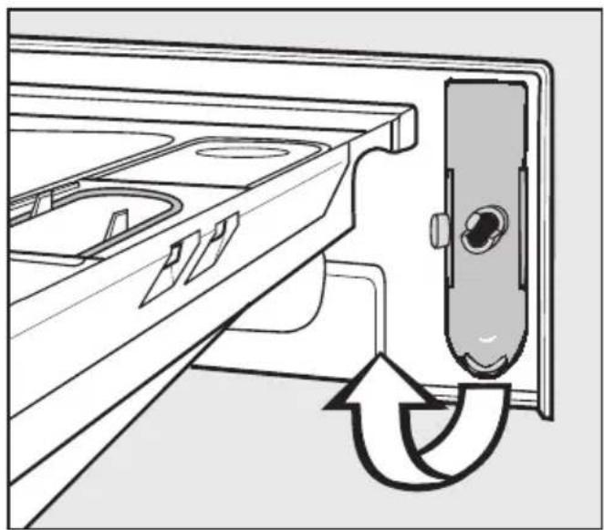 MIELE W 2663 - Fülltür öffnen bei verstopftem Ablauf und/oder Stromausfall - 1