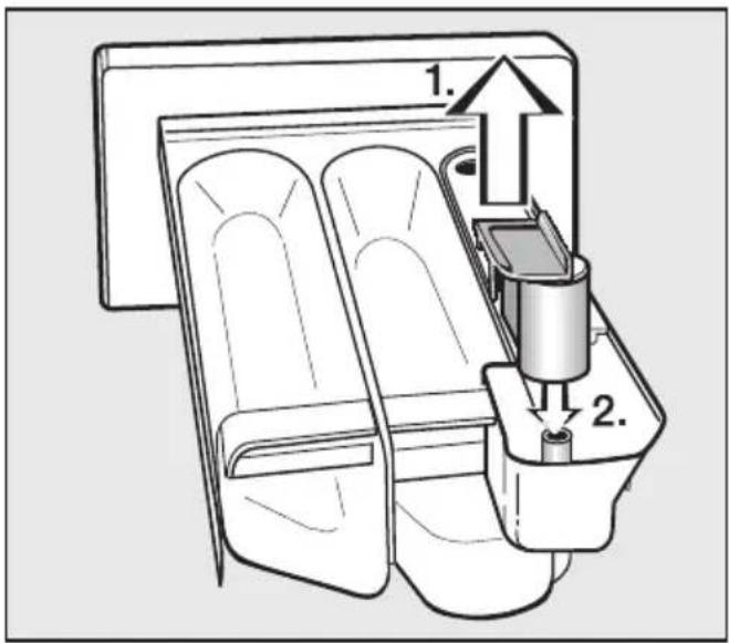 MIELE Softtronic W 2573 WPS - Waschmittel-Einspülkasten reinigen - 2
