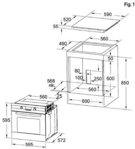 Fig. 1 590 520 55 490 560 50 80 100 250 600 850 568 min. 560 25 560 600 595 572 595
