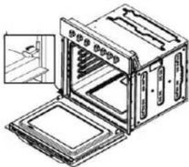 BOMANN EHBC 547 IX - Removing the oven door - 1