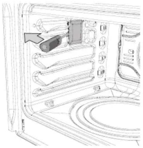 SMEG SC 521 X8 - Ersatz der Backofenlampe - 1
