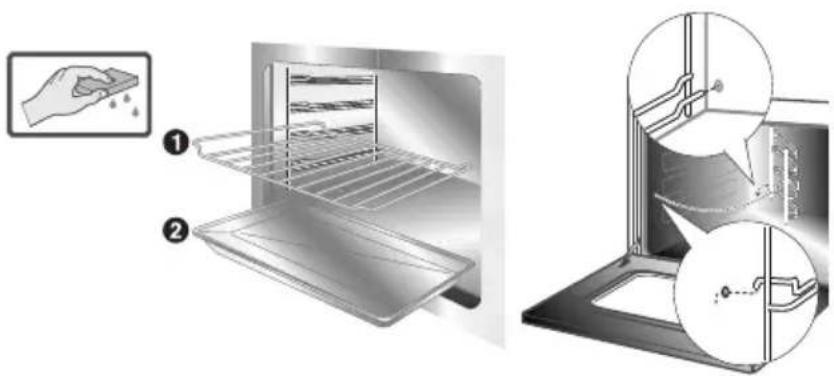 SMEG S890AMFR5 - Reinigung des Backofens - 2