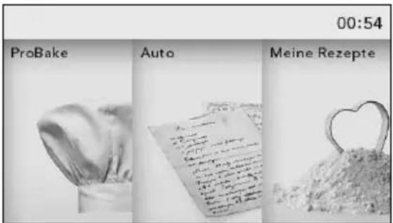 00:54 ProBake Auto Meine Rezepte