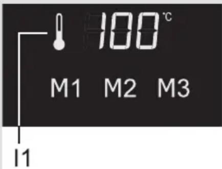 100°C M1 M2 M3 I1
