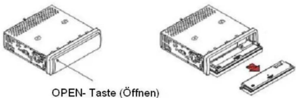 OPEN- Taste (Öffnen)