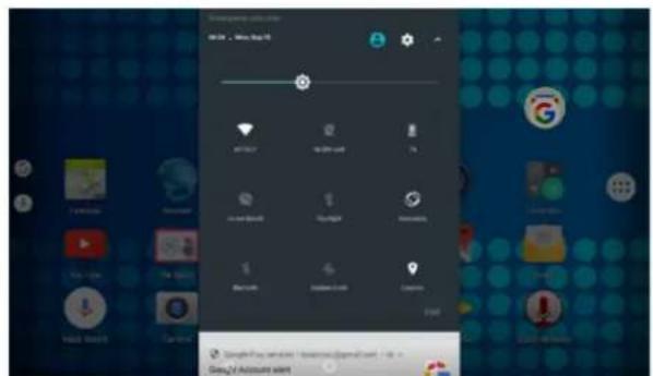 Laser MID-787 - SHORTCUT MENU BAR - 2