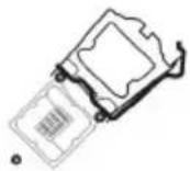 ECS H61H2-MV-DVI - Langkah 1. Pemasangan CPU dan Pendingin CPU: - 1