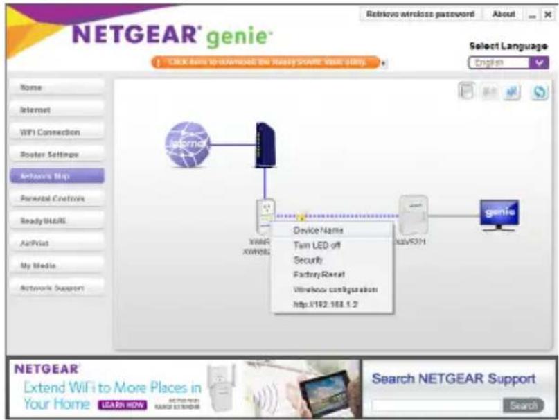NETGEAR XWNB5221 - To secure the WiFi network using NETGEAR genie: - 2