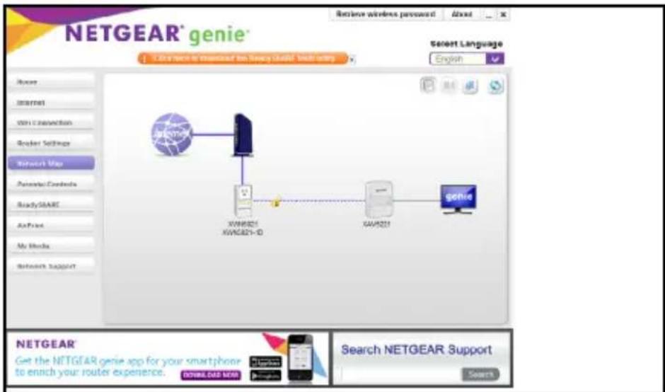 NETGEAR XWNB5221 - To secure the WiFi network using NETGEAR genie: - 1