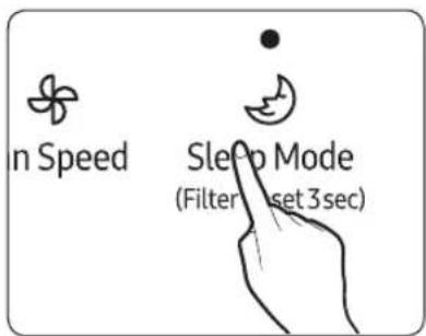 n Speed Sleep Mode (Filter set 3 sec)