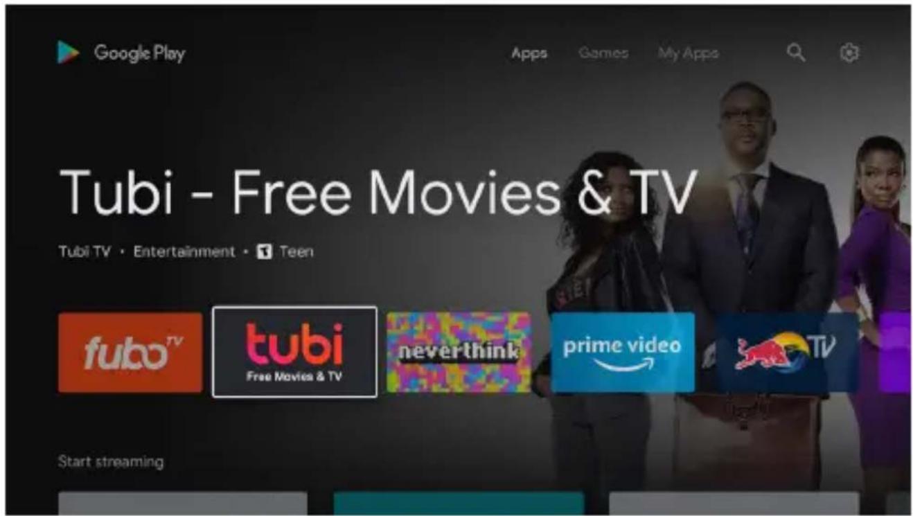 Google Play Apps Games My Apps Tubi - Free Movies & TV Tubi TV · Entertainment · Teen fubo™ tubi Free Movies & TV neverthink prime video TV Start streaming