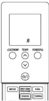 FUJITSU ASMG12CMCA - การเลือกรหัสแบบตั้งค่าเองของรีโมทคอนโทรล - 1
